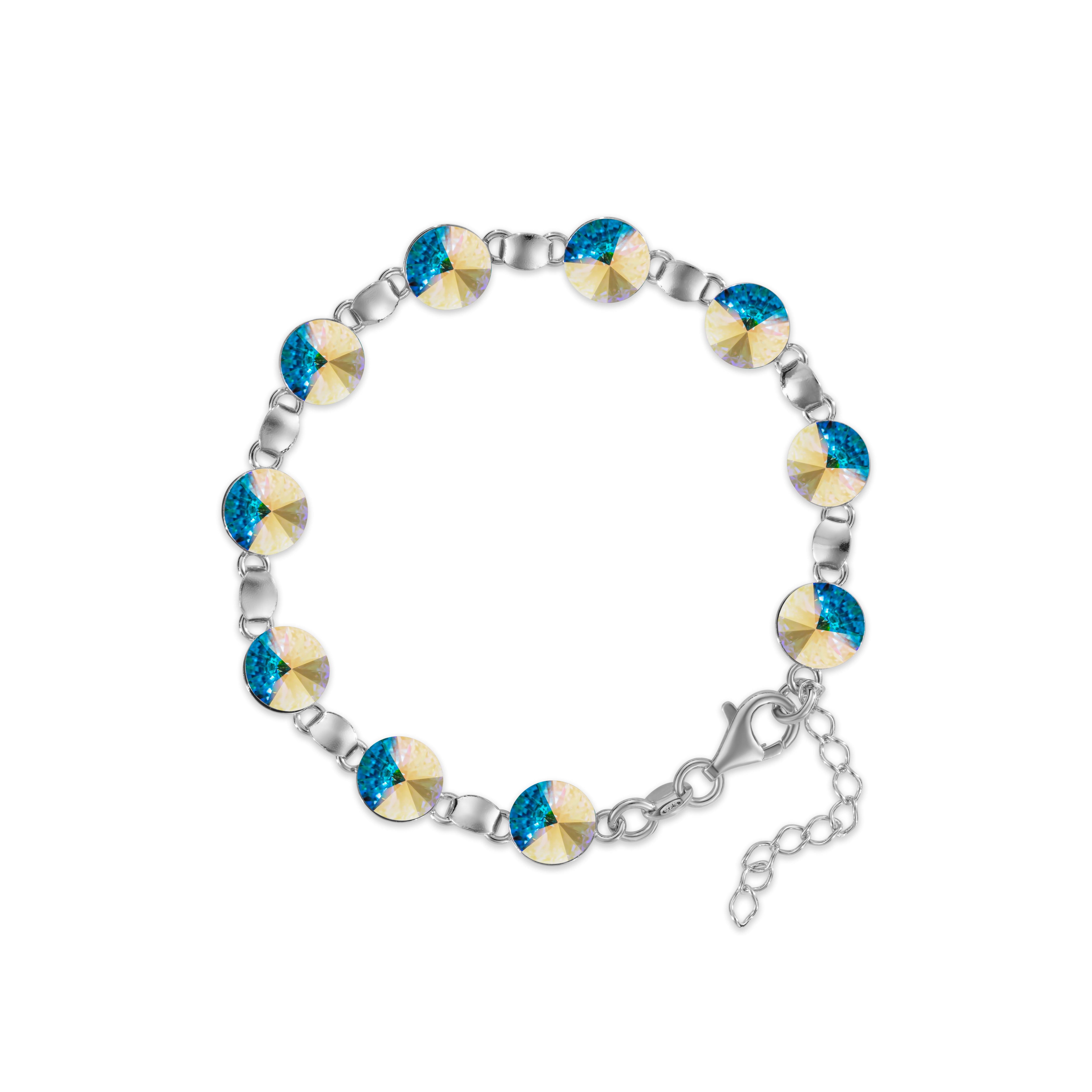 Dorotea SS - Βραχιόλι επιροδιωμένο και κρύσταλλοι Αυστρίας® - Crystal AB